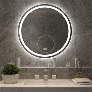 Bathroom Mirror Cabinet LED Light Make up Mirror with Magnifying